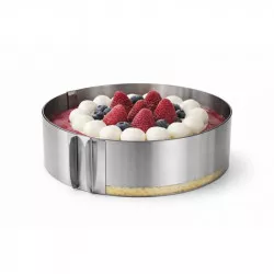 Forma na pečenie torty s nastaviteľným priemerom 16–30 cm