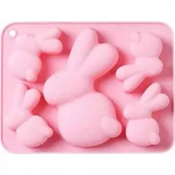 Silikónová forma na pečenie — zajko