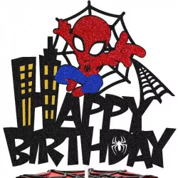 Zápichy na tortu Spider-Man, 5 ks