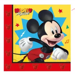 Papierové servítky Mickey Mouse, 8 ks