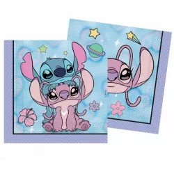 Papierové servítky Stitch, 20 ks