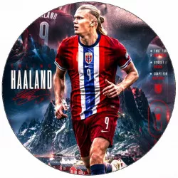 Jedlý papír  Haaland 19,5 cm