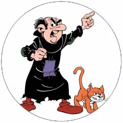 Jedlý papier Gargamel 19,5 cm