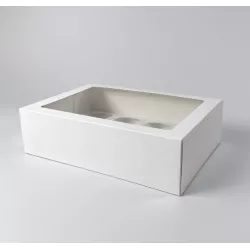 Krabička na 12 cupcakeov – 35 × 25 × 10 cm