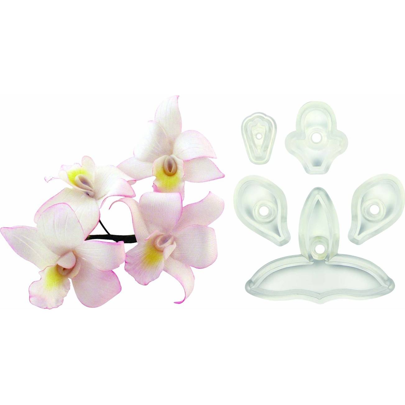 E-shop Súprava 5 ks vykrajovačiek – orchidea Singapour