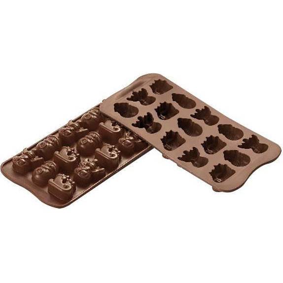 E-shop Silikomart forma na čokoládu Choco Winter