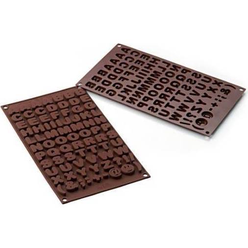 E-shop Silikónová forma na čokoládu – abeceda