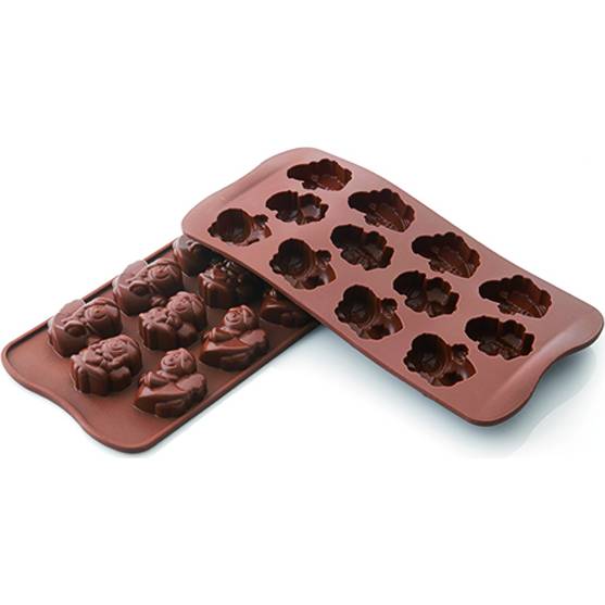E-shop Silikomart forma na čokoládu Choco Angels