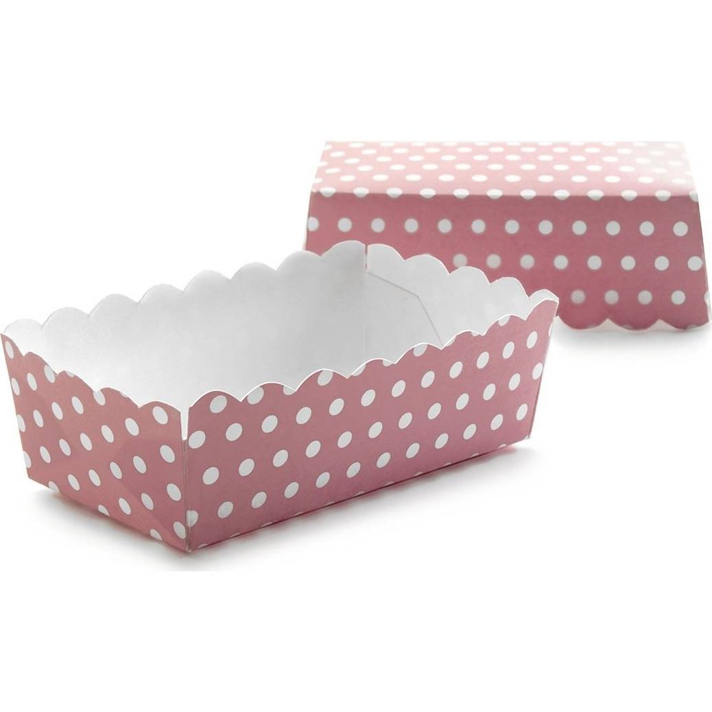 E-shop Ibili Papírová krabička růžová 12ks