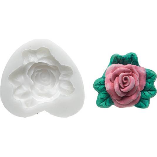 E-shop Silikomart Forma silikonová 3D růže 4,2x4,9cm