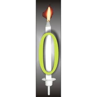 E-shop Tortová sviečka reflexné číslo 0