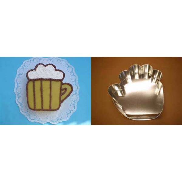E-shop Tortová forma pivné poháre 33 × 7,5 cm