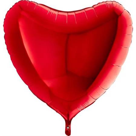 E-shop Nafukovací balónik červené srdce 91 cm