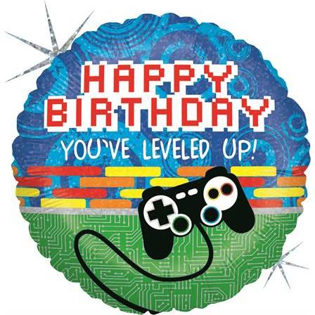E-shop Nafukovací balónik na narodeniny – pre hráčov 46 cm