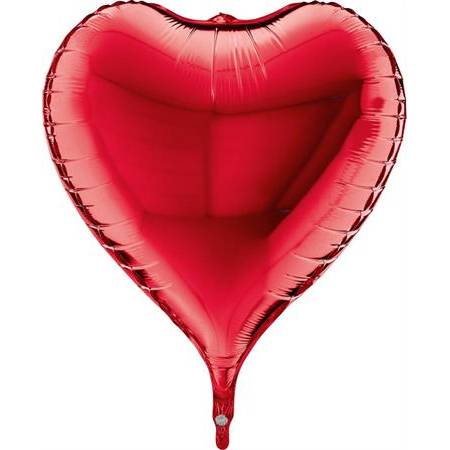 E-shop Nafukovací balónik červené srdce 3D 58 cm