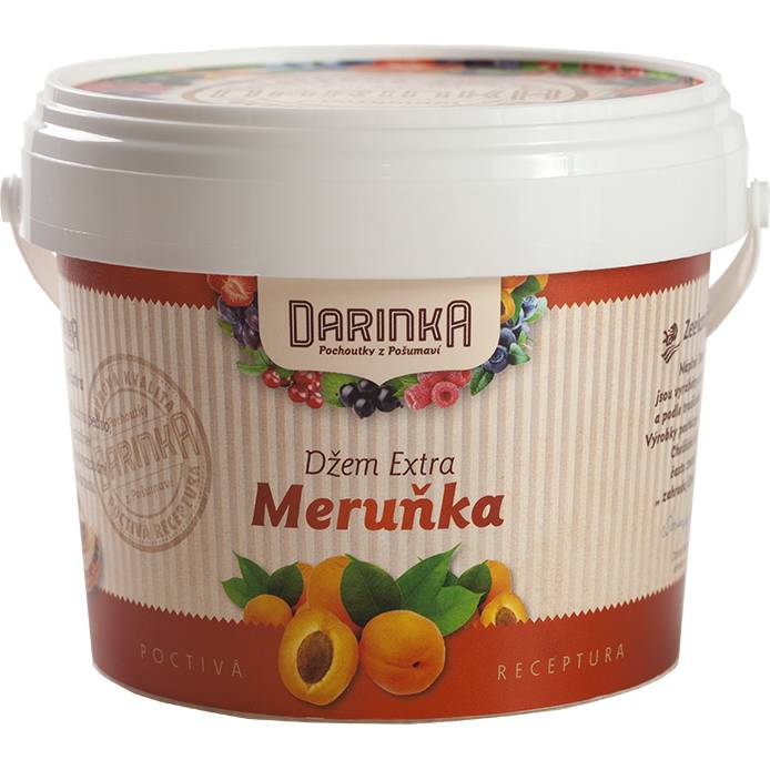 E-shop Darinka džem s extra podílem ovoce Meruňka 1 kg