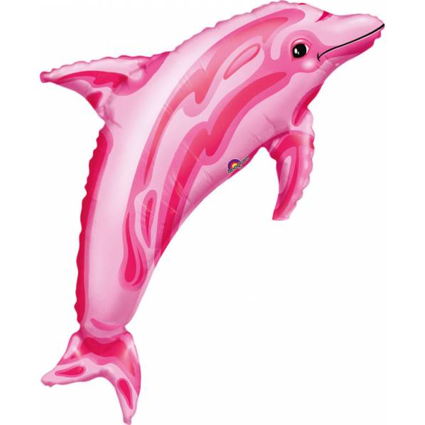 E-shop Fóliový balónik ružový delfín