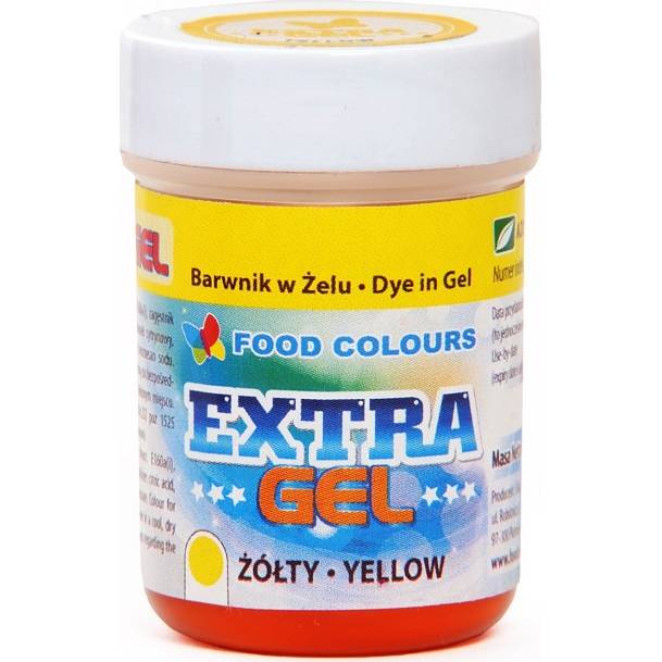 E-shop Gélová farba extra žltá 35 g
