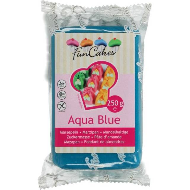 E-shop Vynikajúci marcipán Aqua Blue 250 g