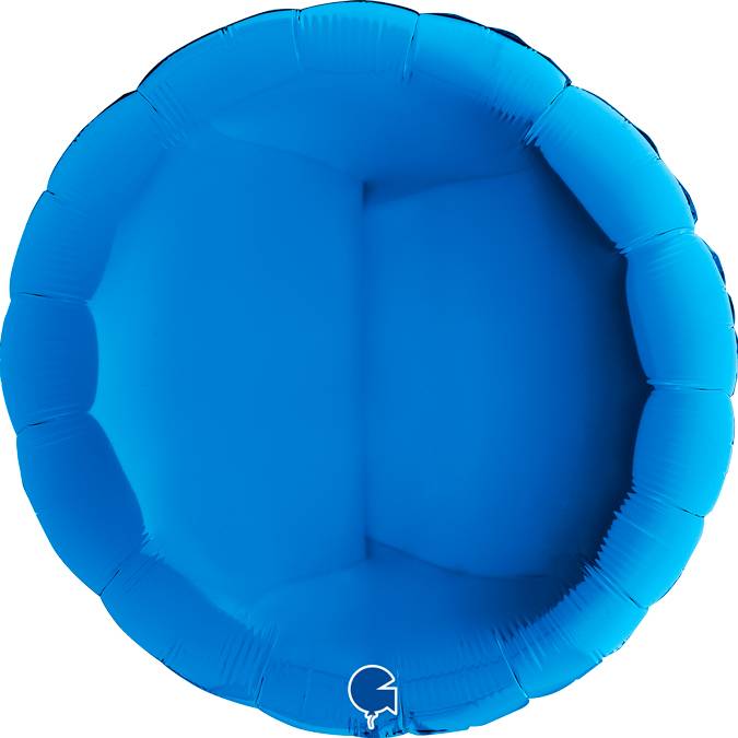 E-shop Nafukovací balónik okrúhly 91 cm modrý