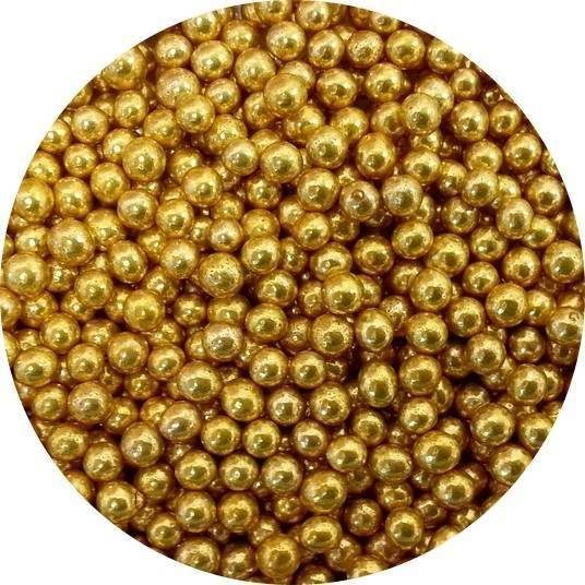 E-shop Cukrové perly zlaté malé (50 g)