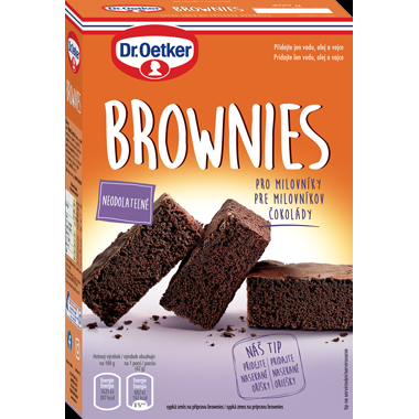 E-shop Dr. Oetker Čokoládové Brownies (400 g)