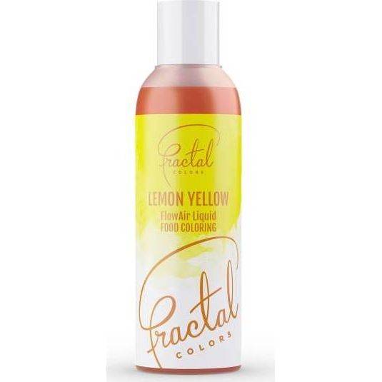 E-shop Airbrush barva tekutá Fractal - Lemon Yellow (100 ml)