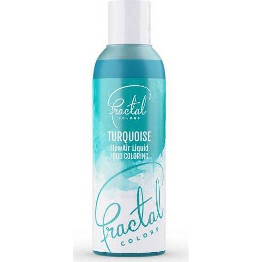 E-shop Airbrush barva tekutá Fractal - Turquoise (100 ml)