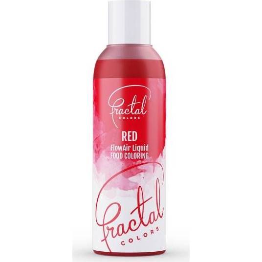 E-shop Airbrush barva tekutá Fractal - Red (100 ml)