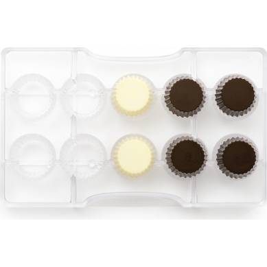 E-shop Forma na čokoládu mini cupcake 20 x 12 x 2,2 cm