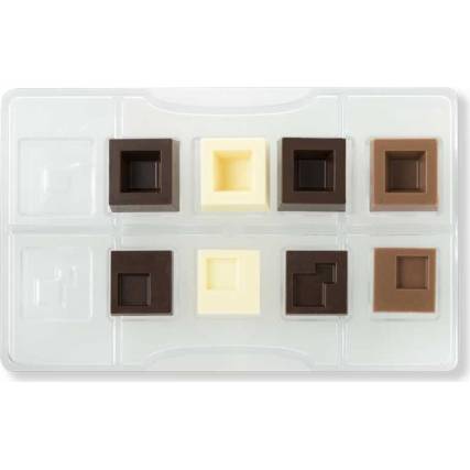 E-shop Forma na čokoládu - štvorce