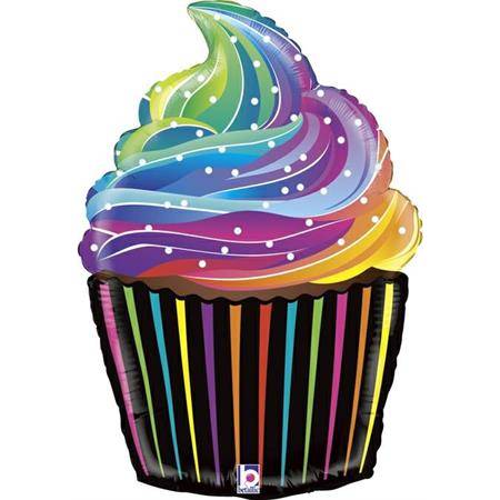 E-shop Nafukovací balónik - cupcake 69 cm