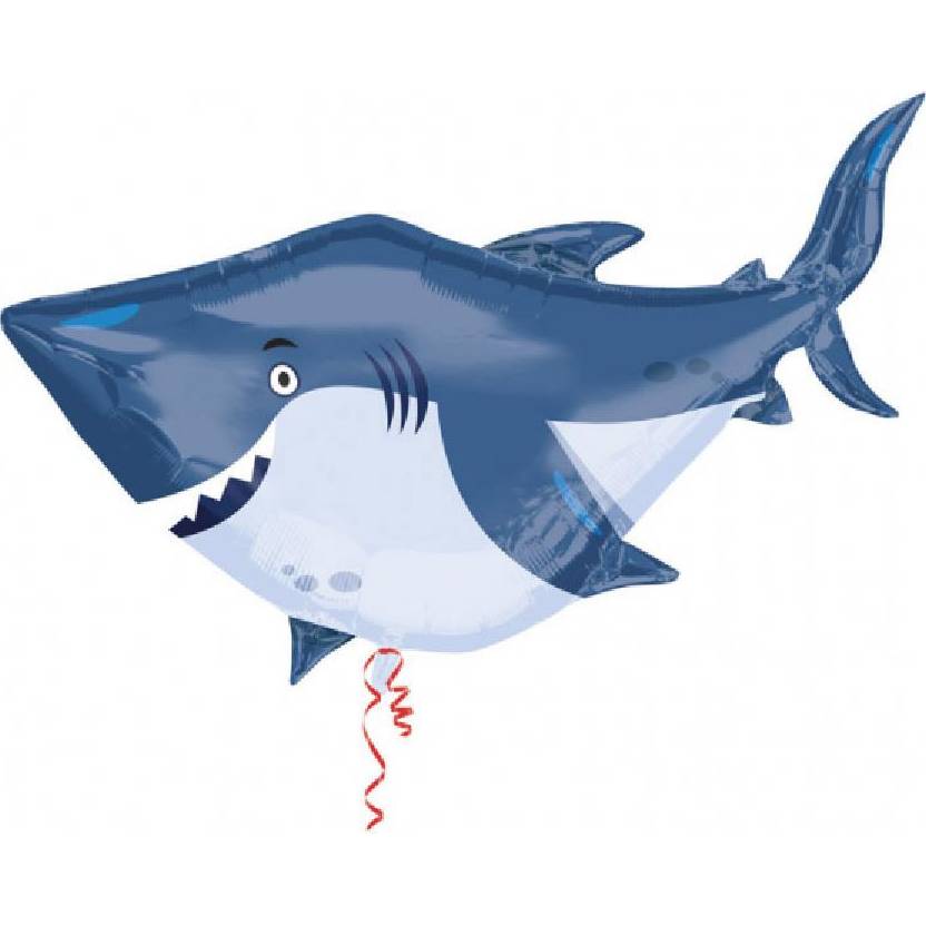 E-shop Fóliový balónik - žralok 101 x 81 cm