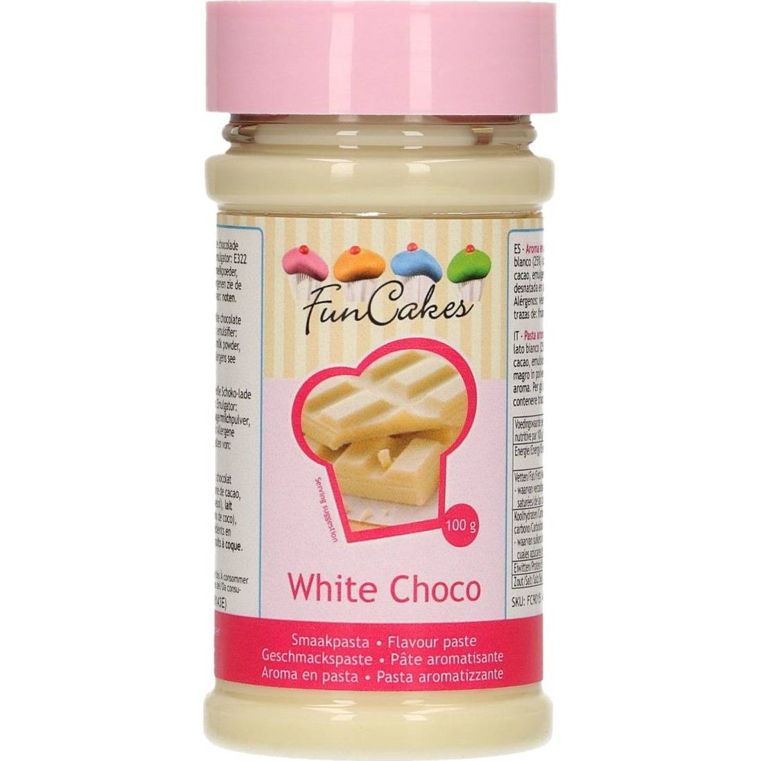 E-shop Ochucovacia pasta biela čokoláda 120 g
