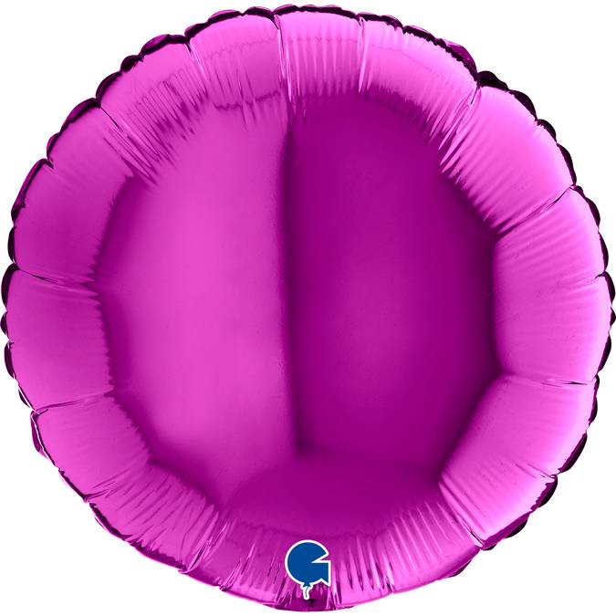 E-shop Nafukovací balónik guľatý 46 cm fialový