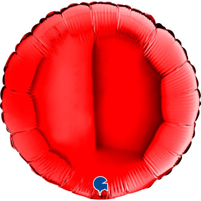 E-shop Nafukovací balónik okrúhly 46 cm červený