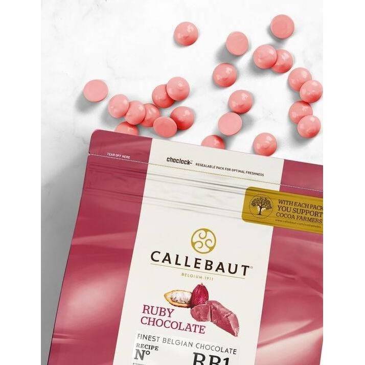 E-shop Callebaut Čokoláda RUBY (250 g)