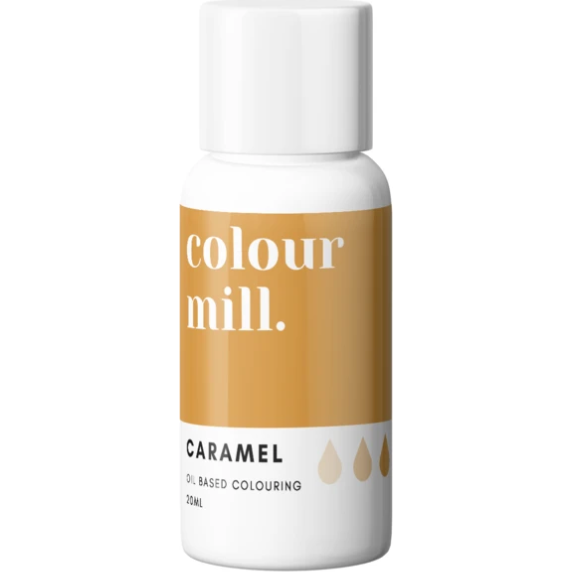 E-shop Olejová farba 20 ml vysokokoncentrovaná karamelová