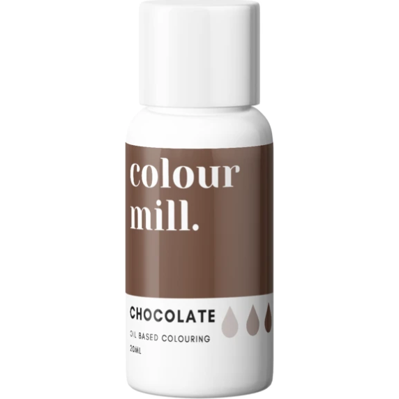 E-shop Olejová farba 20 ml vysokokoncentrovaná čokoládová