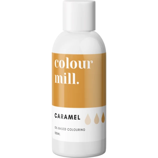E-shop Olejová farba 100 ml vysokokoncentrovaná karamelová