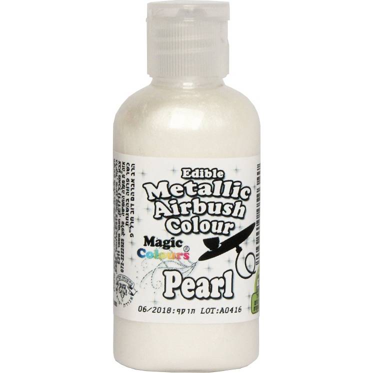 E-shop Airbrush farba perleťová 55 ml Pearl White