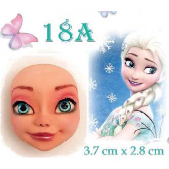 E-shop Silikónová forma tvár Elsa Frozen