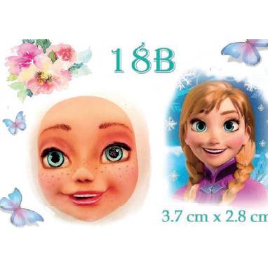E-shop Silikónová forma tvár Anna Frozen