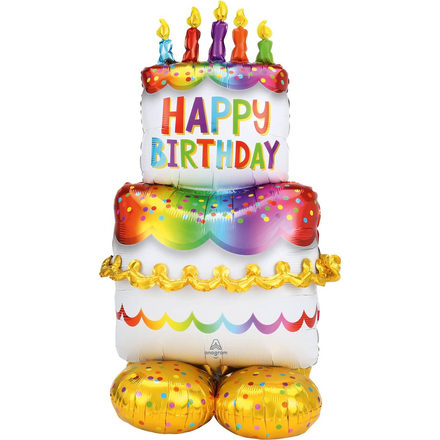 E-shop Fóliový balónik obria torta 1,27 m