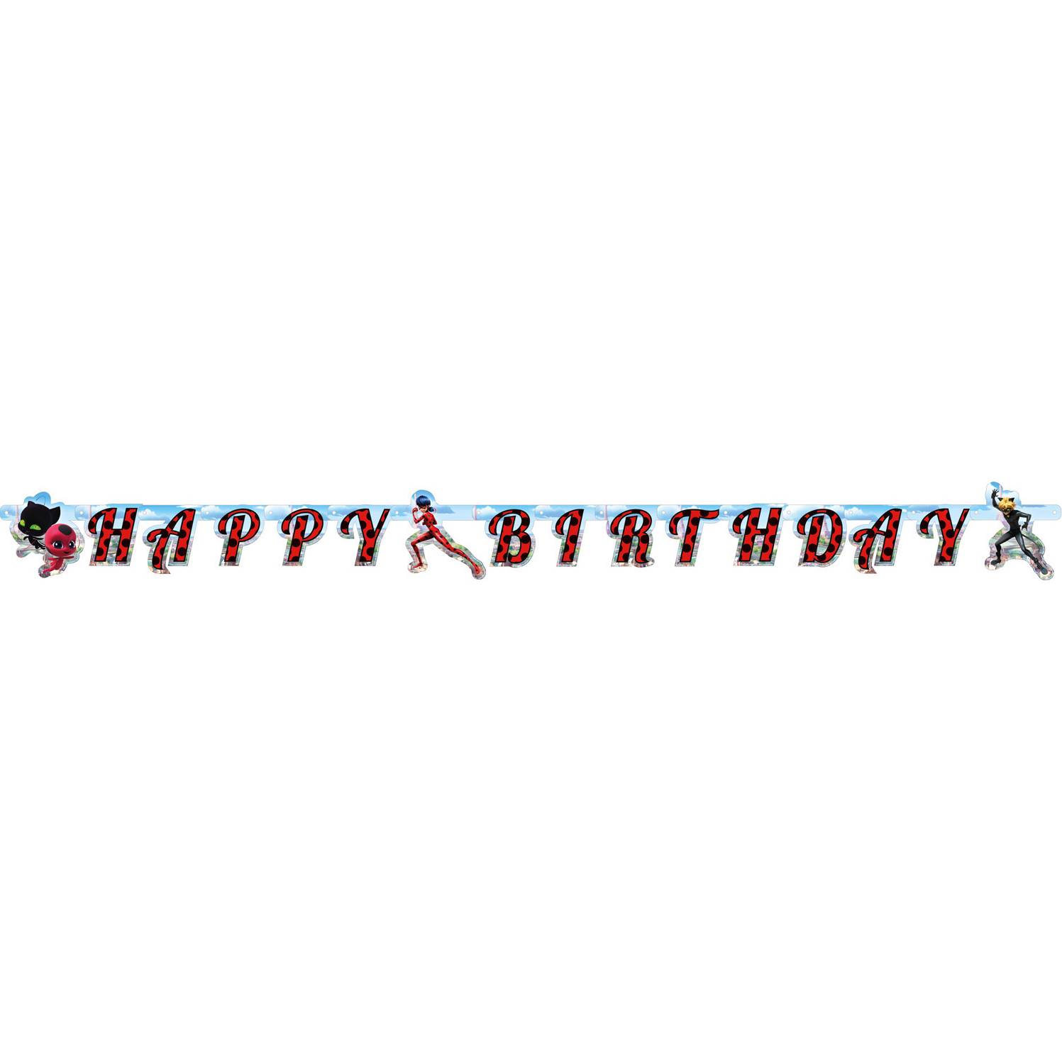 E-shop Girlanda na párty Miraculous 200 × 15 cm papierová