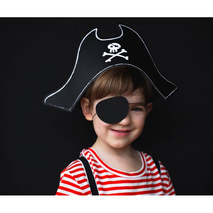 E-shop Párty čapica pirátsky klobúk 1 ks