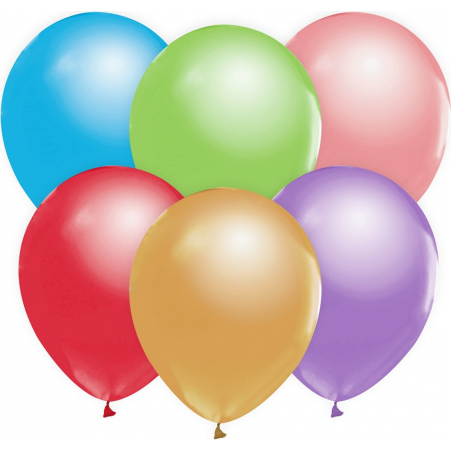 E-shop Metalické balónky 10ks 55cm