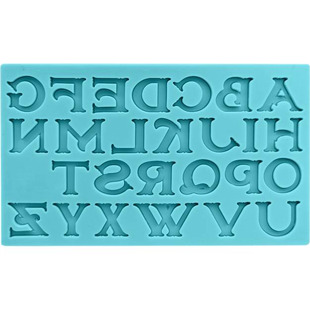 E-shop Silikonová forma abeceda
