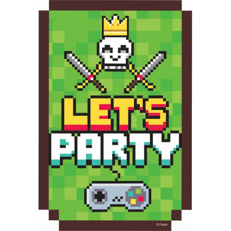 E-shop Párty pozvánka Minecraft 6ks