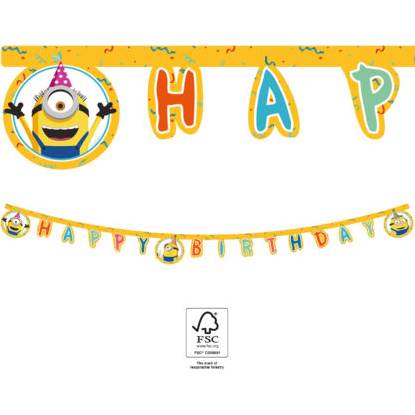 E-shop Girlanda 2m Mimoni Happy Birthday